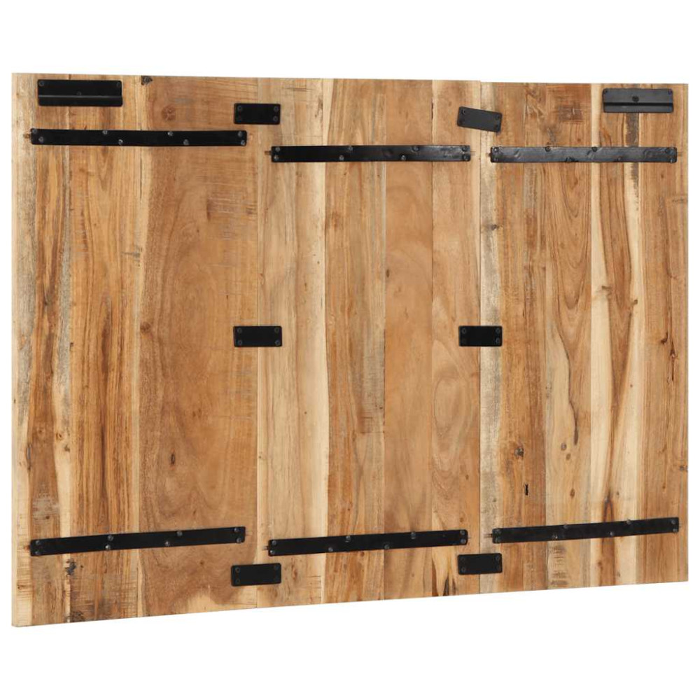 Produktbild för Sänggavel 120 cm massivt trä akacia
