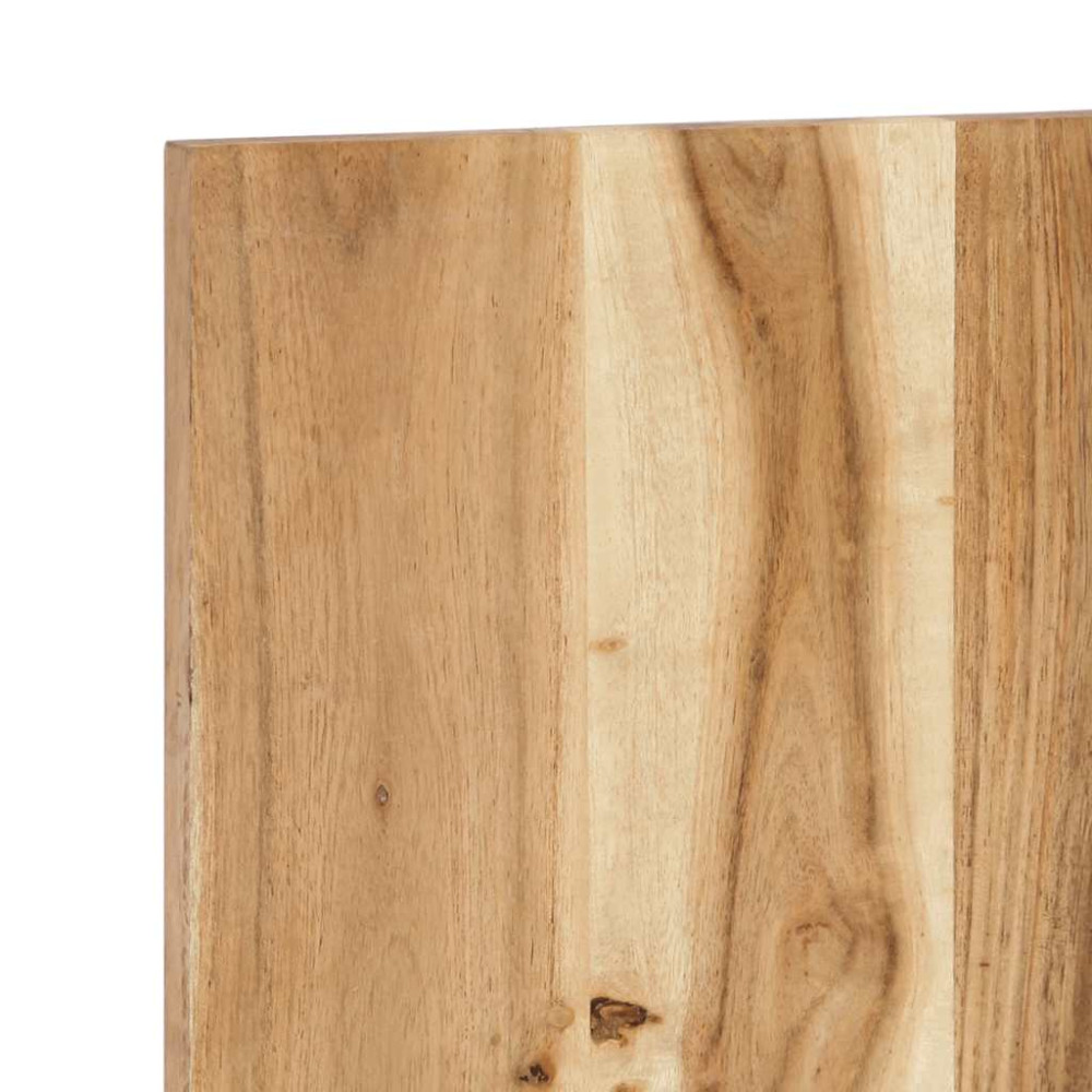 Produktbild för Sänggavel 120 cm massivt trä akacia