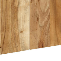 Produktbild för Sänggavel 120 cm massivt trä akacia