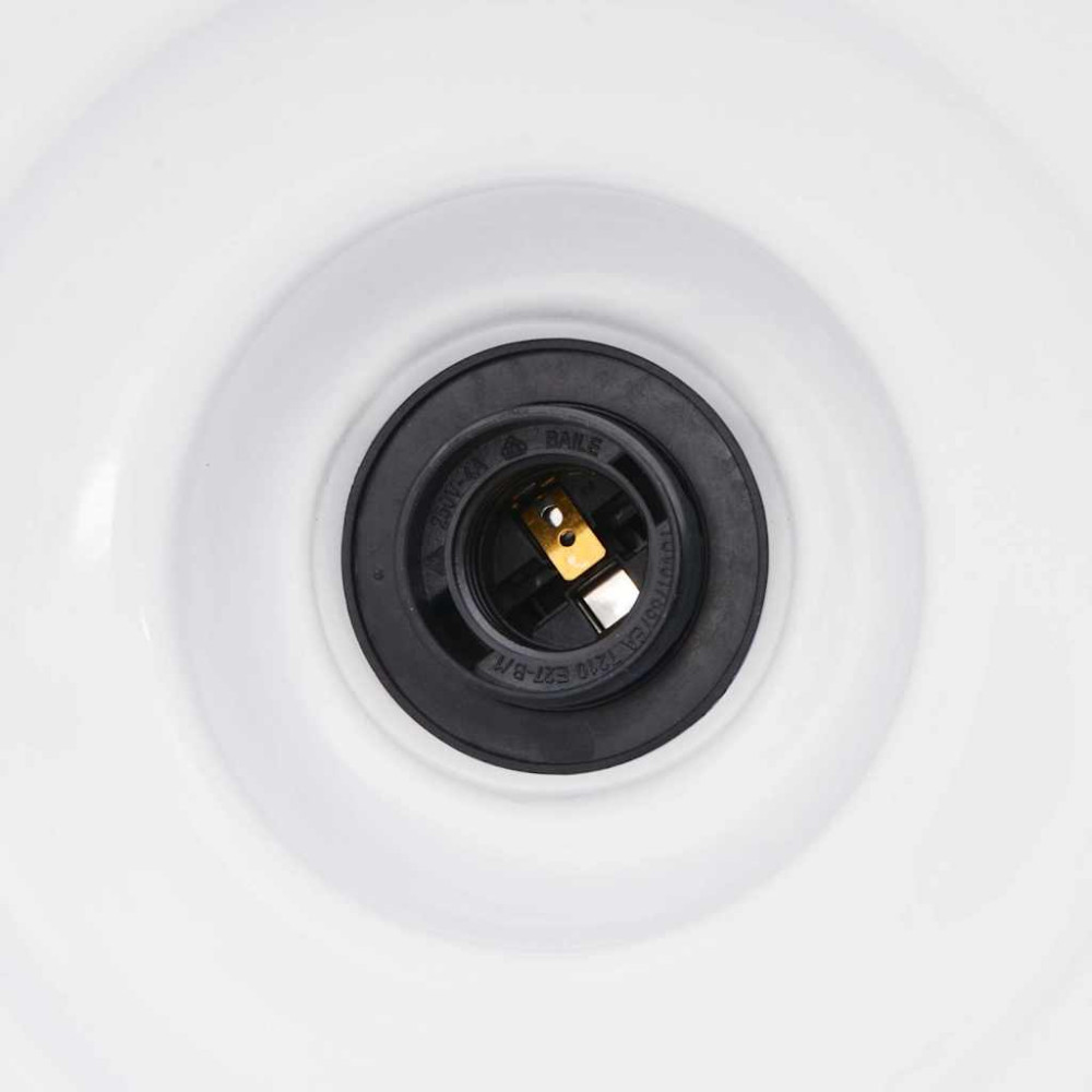 Produktbild för Taklampa höjdjusterbar E27 glans grön Ø 31 cm metall