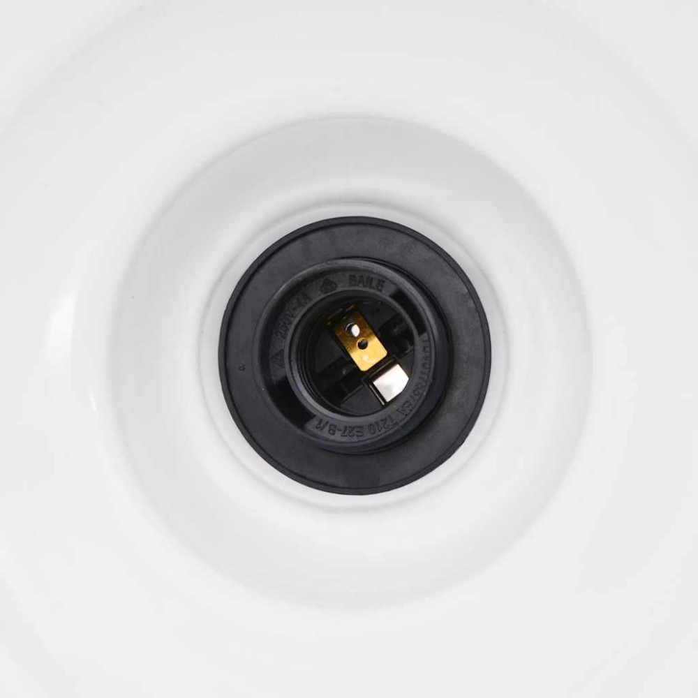 Produktbild för Taklampa höjdjusterbar E27 glans röd Ø 31 cm metall