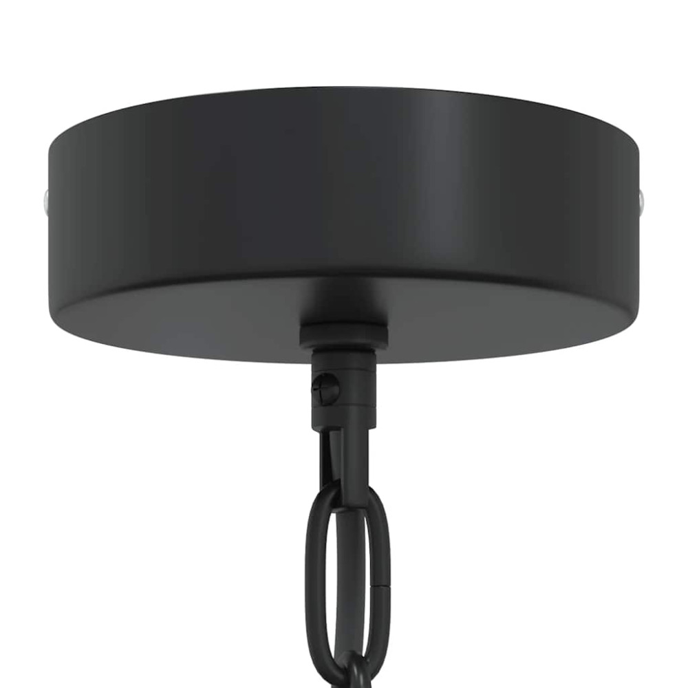 Produktbild för Taklampa E27 svart Ø 31 cm järn