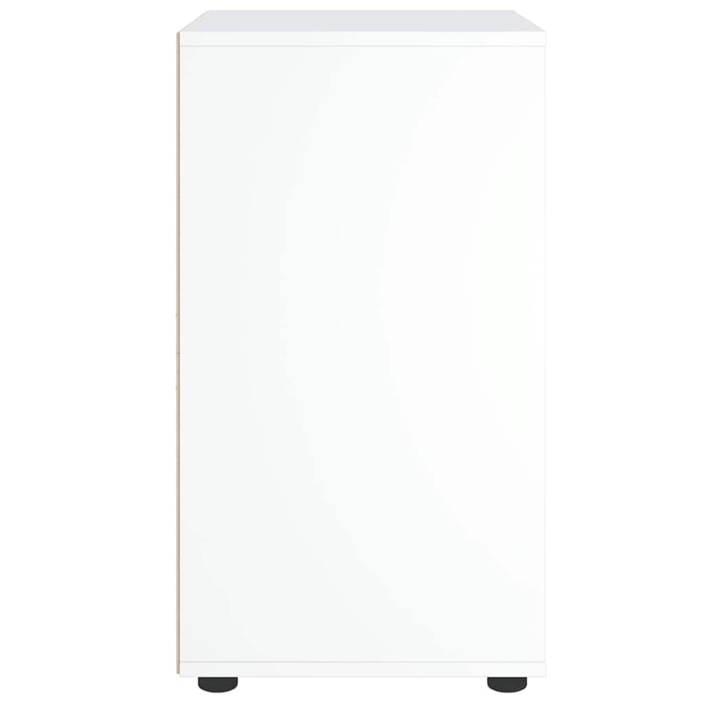 Produktbild för Skänk VISNES vit 60x40x73 cm konstruerat trä