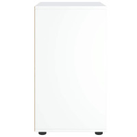 Produktbild för Skänk VISNES vit 60x40x73 cm konstruerat trä
