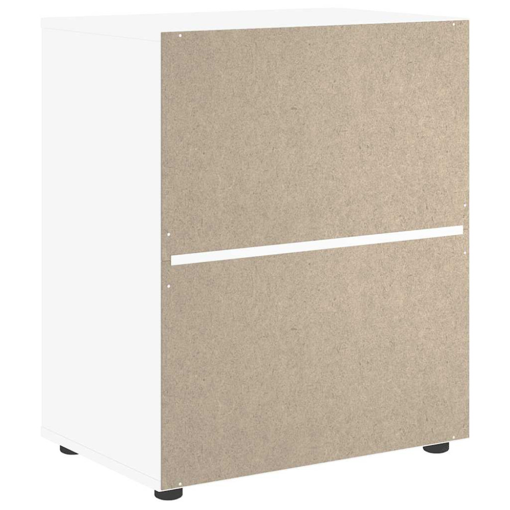 Produktbild för Skänk VISNES vit 60x40x73 cm konstruerat trä