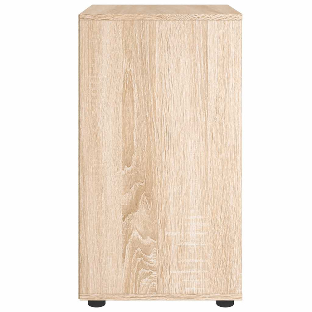 Produktbild för Skänk VISNES Sonoma ek 60x40x73 cm konstruerat trä