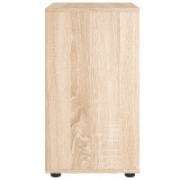 Produktbild för Skänk VISNES Sonoma ek 60x40x73 cm konstruerat trä