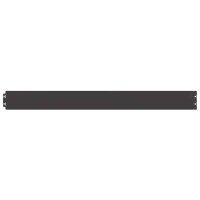 Produktbild för Rabattkanter 10 st svart 10x103 cm kallvalsat stål
