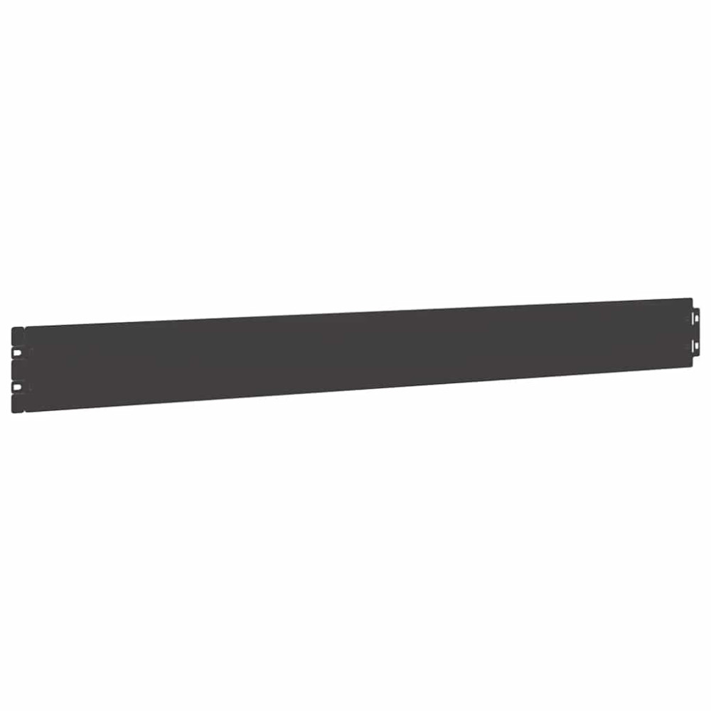 Produktbild för Rabattkanter 10 st svart 10x103 cm kallvalsat stål