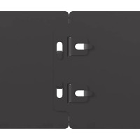 Produktbild för Rabattkanter 10 st svart 10x103 cm kallvalsat stål