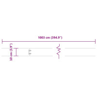 Produktbild för Rabattkanter 10 st svart 10x103 cm kallvalsat stål