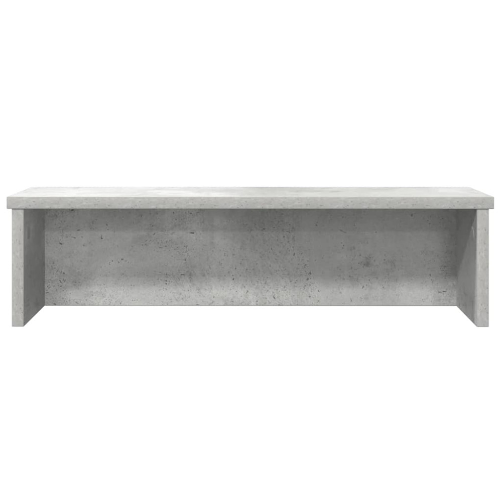 Produktbild för Köksställ stapelbara betong grå 50x15x16 cm konstruerat trä