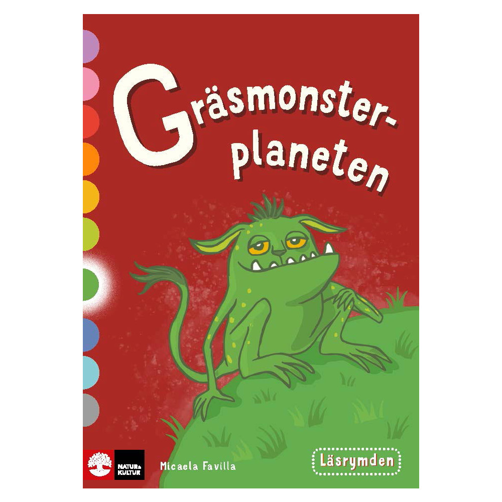Produktbild för Läsrymden Gräsmonsterplaneten (häftad)