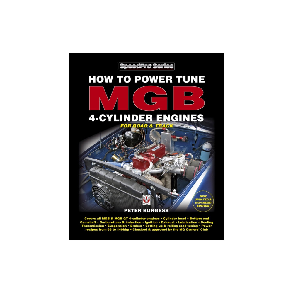 Produktbild för How to Power Tune Mgb 4-Cylinder Engines (häftad, eng)