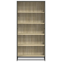Produktbild för Bokhylla sonoma-ek 80,5x35x170,5 cm konstruerat trä