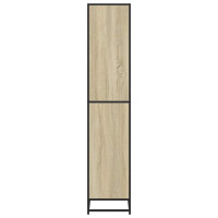 Produktbild för Bokhylla sonoma-ek 80,5x35x170,5 cm konstruerat trä