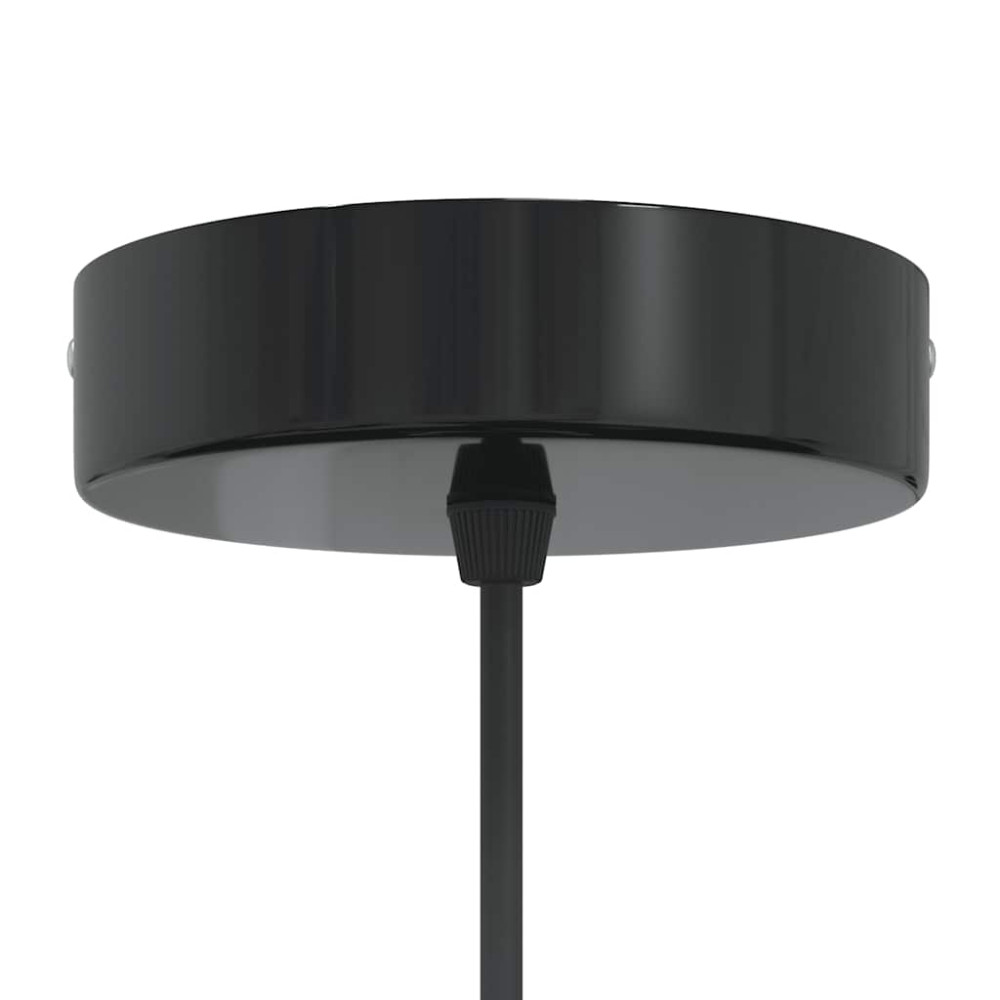 Produktbild för Taklampa höjdjusterbar E27 glansgrå Ø 22 cm metall