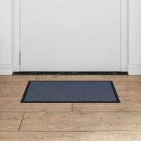 Produktbild för Dörrmatta blå 40x60 cm