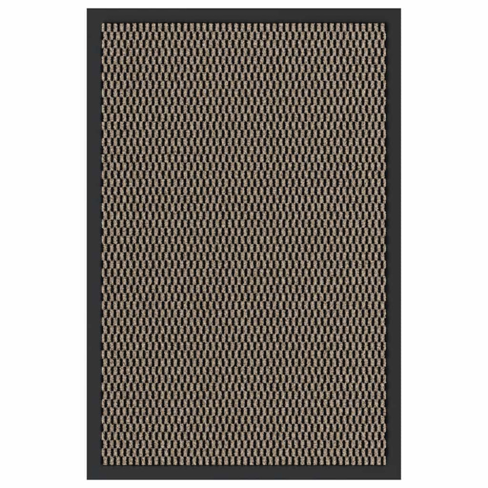 Produktbild för Dörrmatta brun 40x60 cm