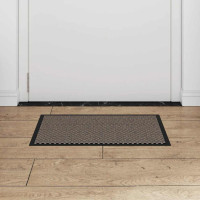 Produktbild för Dörrmatta brun 40x60 cm