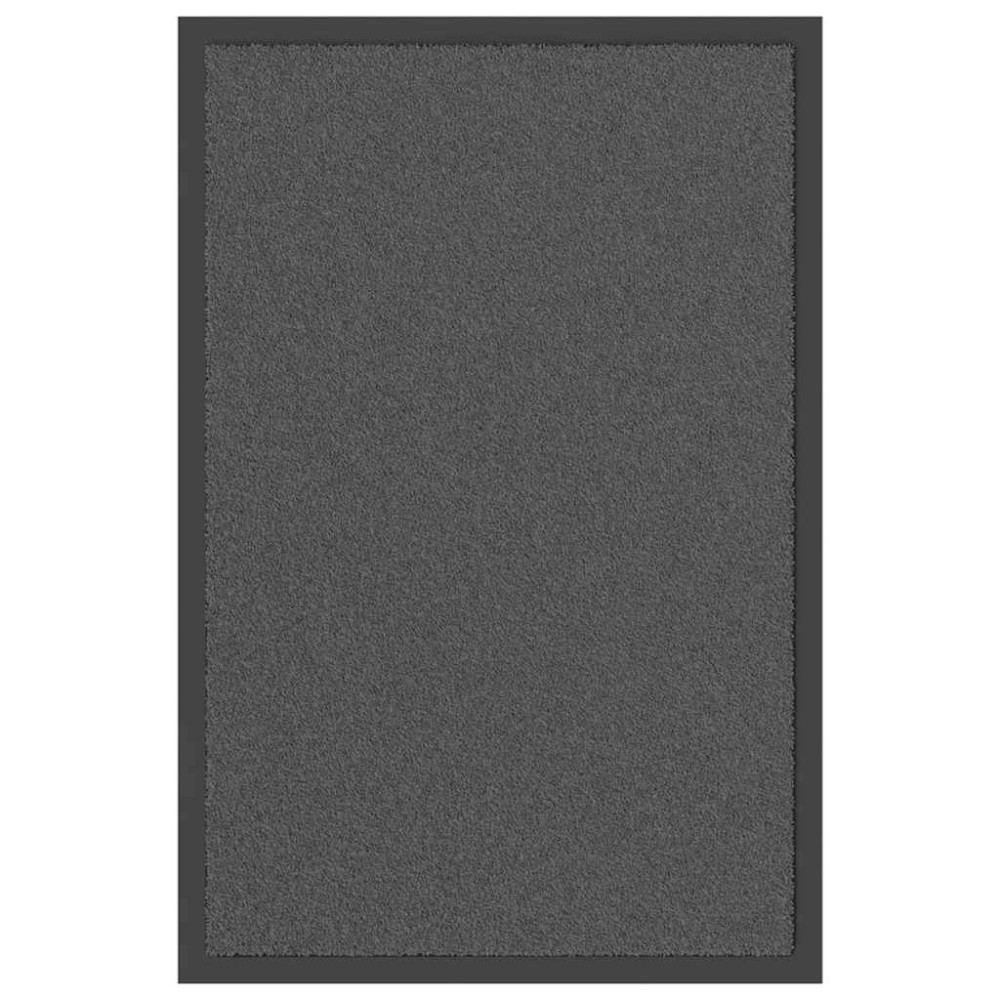 Produktbild för Dörrmatta antracit 40x60 cm