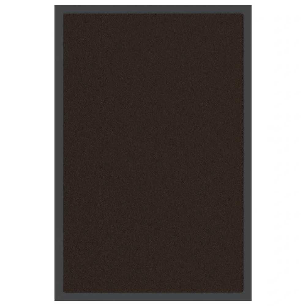 Produktbild för Dörrmatta brun 40x60 cm