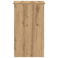 Produktbild för Skrivbord artisan ek 90x45x76 cm konstruerat trä