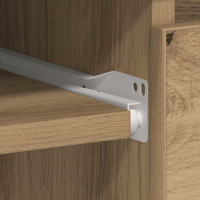 Produktbild för Skrivbord artisan ek 90x45x76 cm konstruerat trä