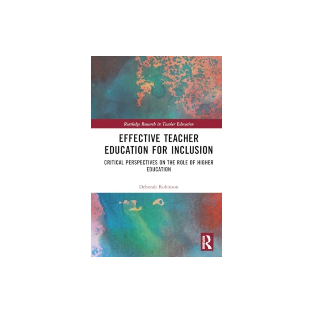 Produktbild för Effective Teacher Education for Inclusion (inbunden, eng)