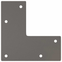 Produktbild för hårnålsben för konsolbord för konsolbord 4 st naturstål 72 cm massivt stål