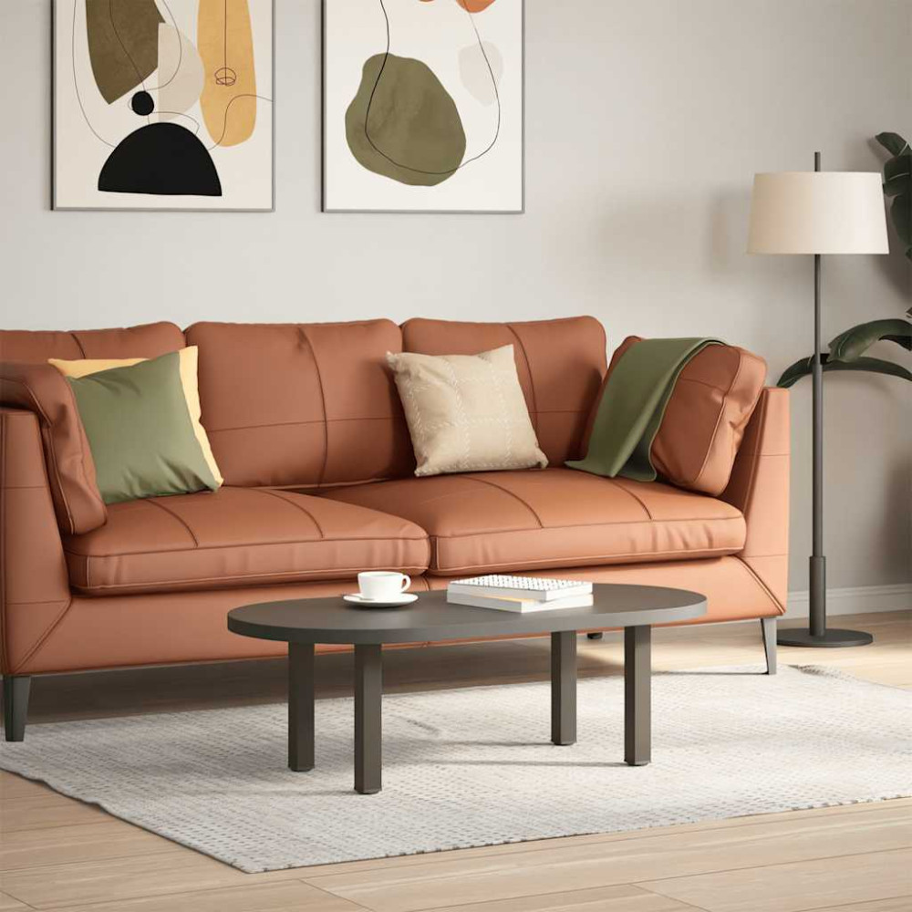 Produktbild för Soffbordsben 4 st naturstål 30-32 cm stål