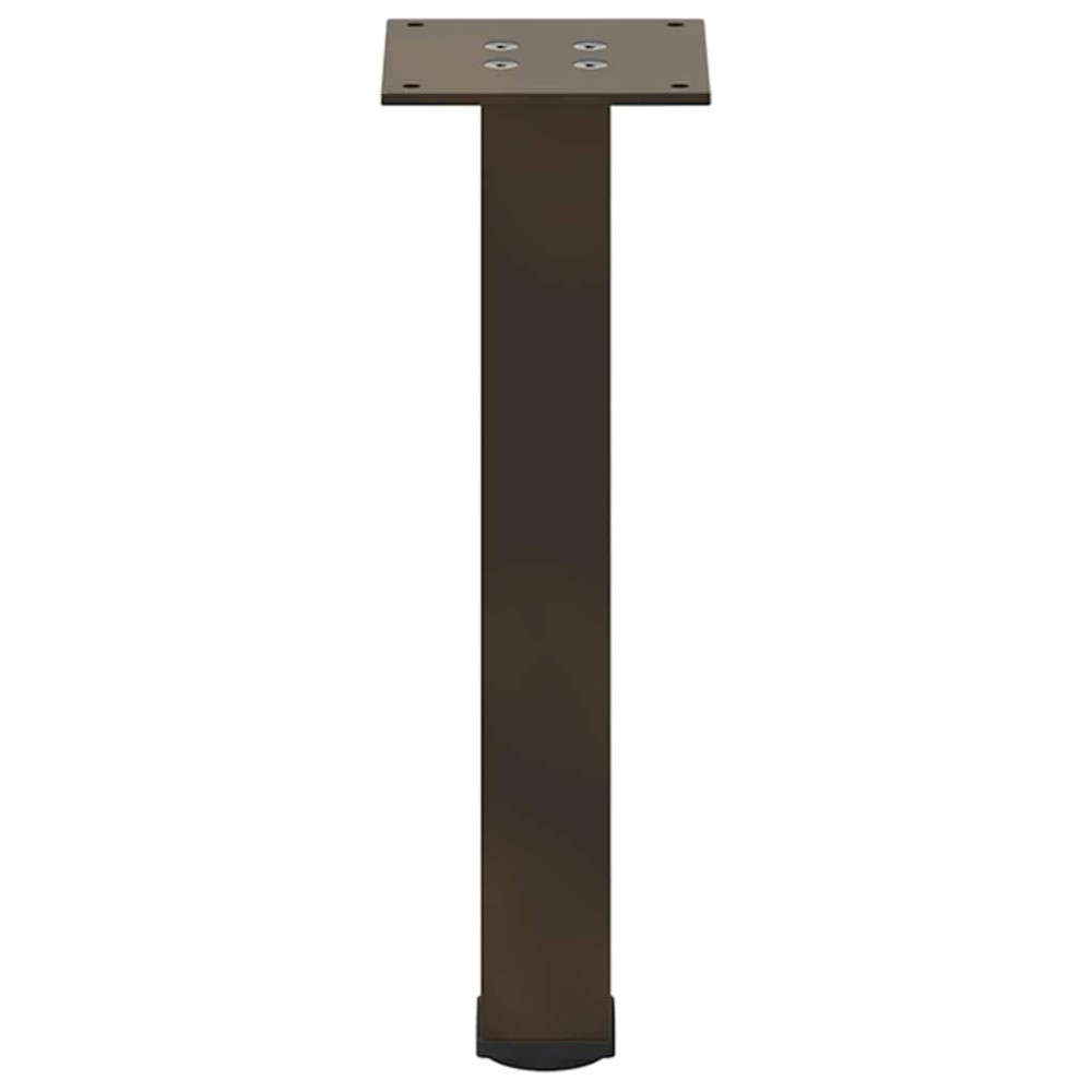 Produktbild för Soffbordsben 4 st naturstål 30-32 cm stål