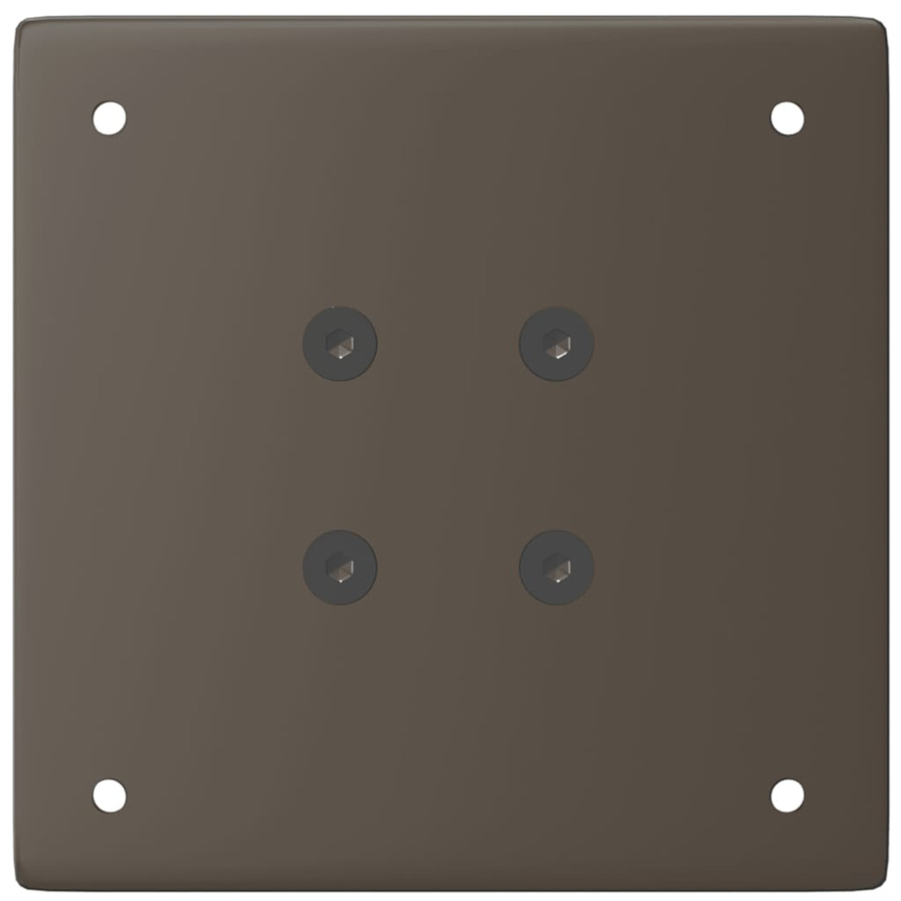 Produktbild för Soffbordsben 4 st naturstål 30-32 cm stål