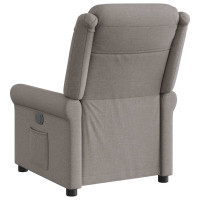 Produktbild för Reclinerfåtölj taupe tyg