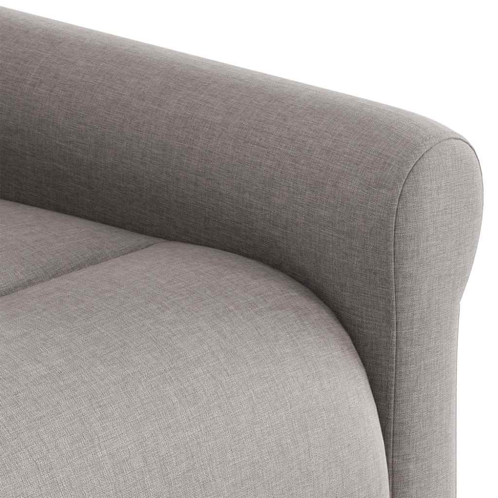 Produktbild för Reclinerfåtölj taupe tyg