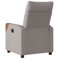 Produktbild för Reclinerfåtölj taupe tyg