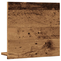 Produktbild för Spegelskåp för badrum åldrat trä 40x11x37 cm konstruerat trä
