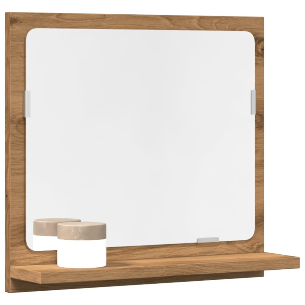 Produktbild för Spegelskåp för badrum artisan ek 40x11x37 cm konstruerat trä