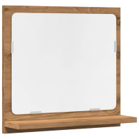 Produktbild för Spegelskåp för badrum artisan ek 40x11x37 cm konstruerat trä
