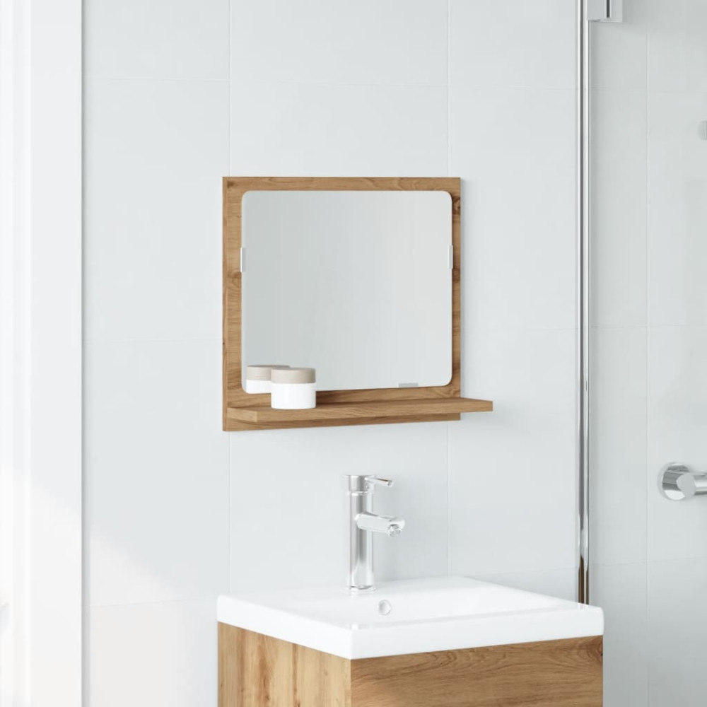 Produktbild för Spegelskåp för badrum artisan ek 40x11x37 cm konstruerat trä
