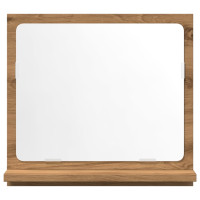 Produktbild för Spegelskåp för badrum artisan ek 40x11x37 cm konstruerat trä