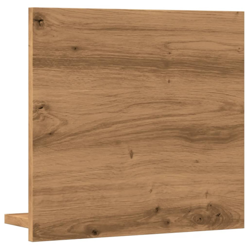 Produktbild för Spegelskåp för badrum artisan ek 40x11x37 cm konstruerat trä