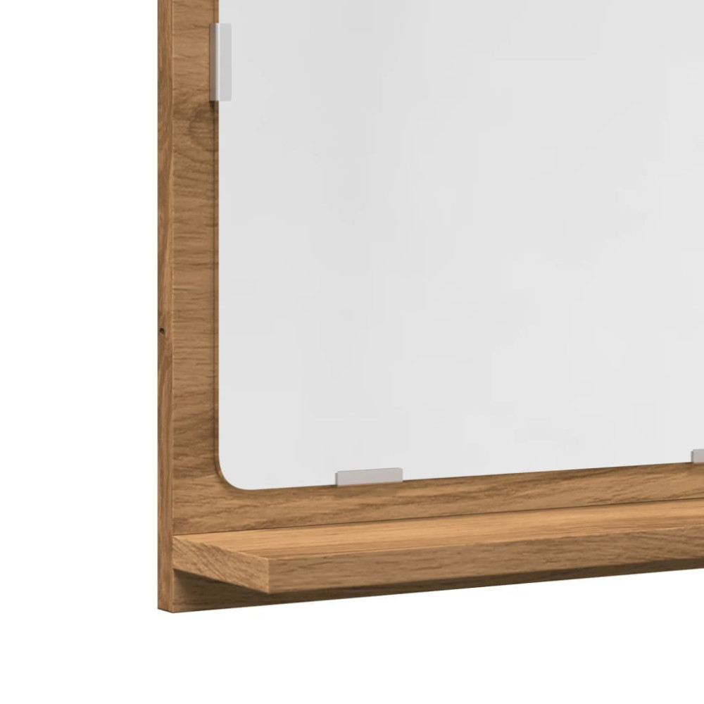 Produktbild för Spegelskåp för badrum artisan ek 40x11x37 cm konstruerat trä