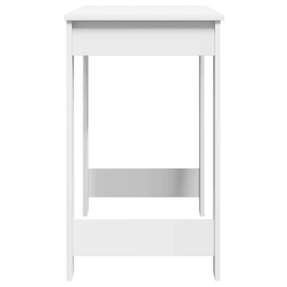 Produktbild för Skrivbord vit 100x45x75 cm konstruerat trä