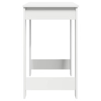 Produktbild för Skrivbord vit 100x45x75 cm konstruerat trä