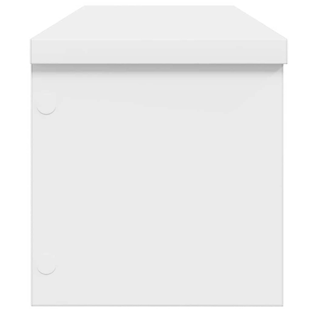 Produktbild för Köksställ stapelbara 2 st vit 50x15x16 cm