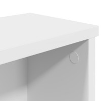 Produktbild för Köksställ stapelbara 2 st vit 50x15x16 cm