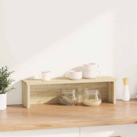 Produktbild för Köksställ stapelbara sonoma-ek 50x15x16 cm konstruerat trä