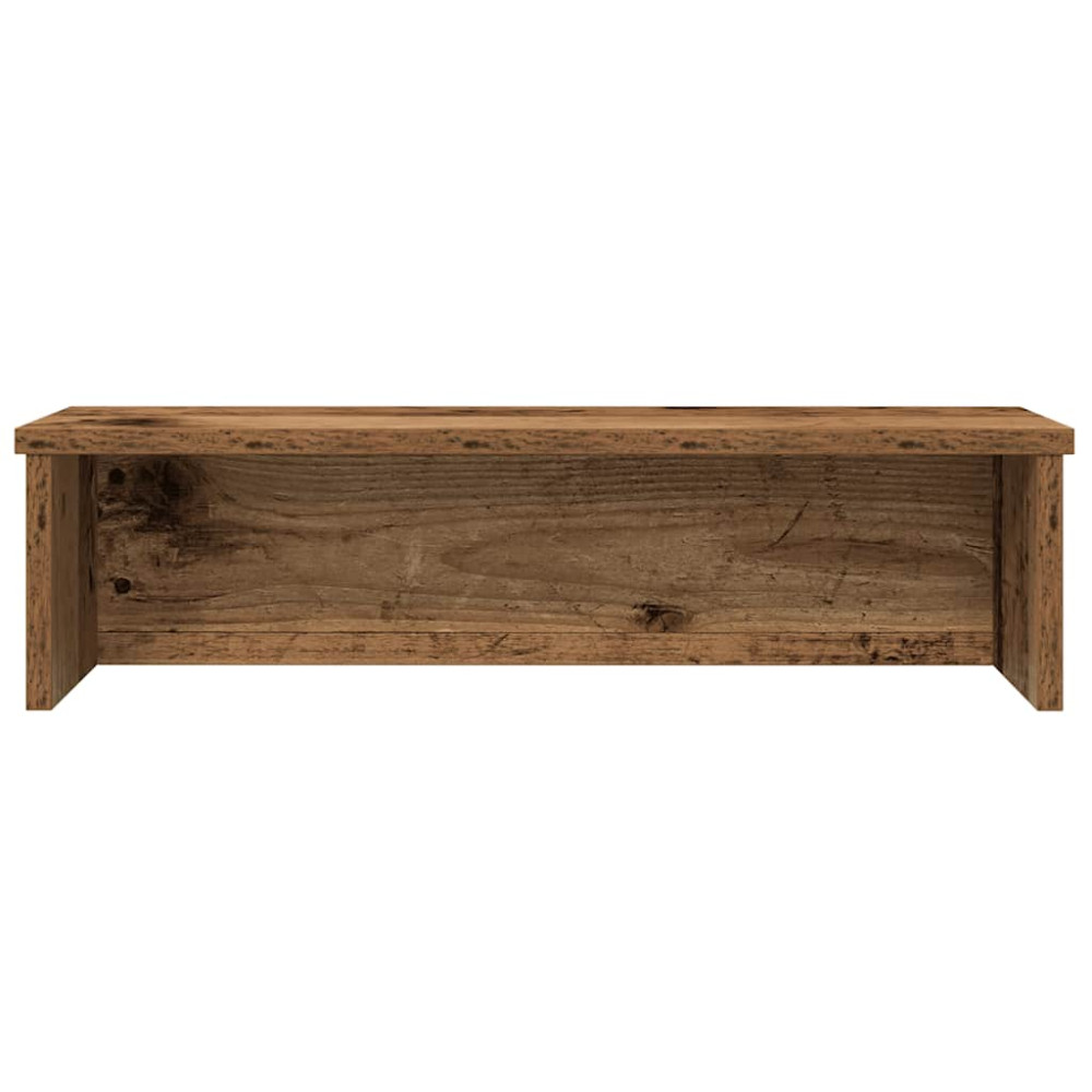 Produktbild för Köksställ stapelbara åldrat trä 50x15x16 cm konstruerat trä