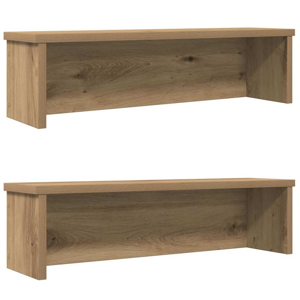 Produktbild för Köksställ stapelbara 2 st artisan ek 50x15x16 cm